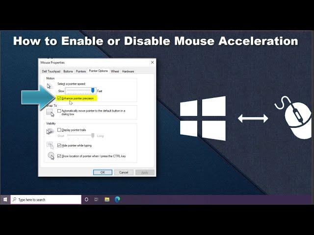 How to Enable or Disable Mouse Acceleration on Windows 10 & 11 PC