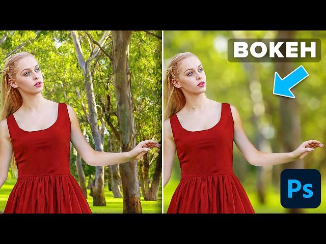 Create Stunning Background Blurs in Photoshop! (Fast & Easy Guide!)