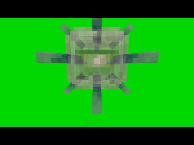 Minecraft Elder Guardian Jumpscare (Green Screen)