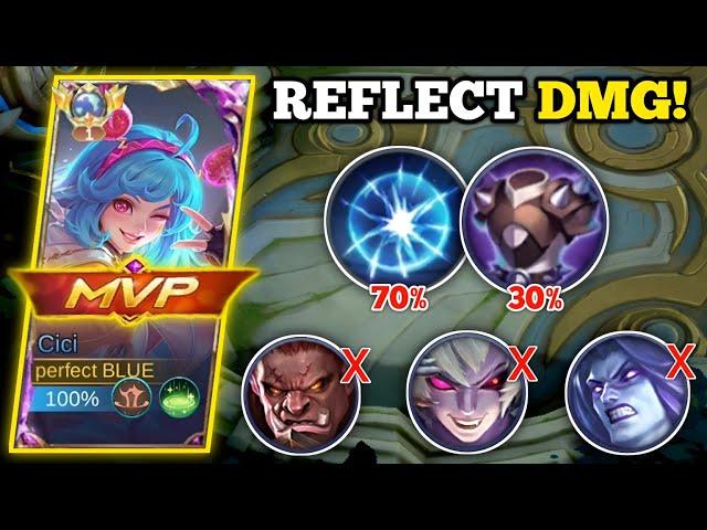 CICI USERS MUST TRY THIS REFLECT DAMAGE HACK!‼️(anti physical heroes!) -MLBB