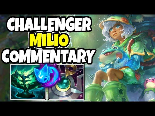 Challenger support teaches you how to play milio