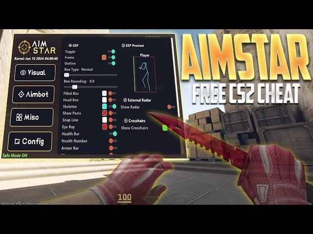 AimStar - The Best FREE CS2 Cheat External | Download (Undetected)