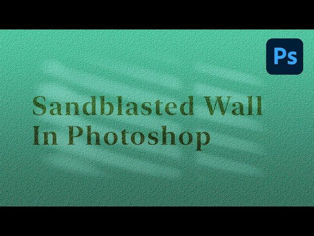 How To Make Sandblasted Wall Effect In Photoshop & Share Brush Of Shadows  With You