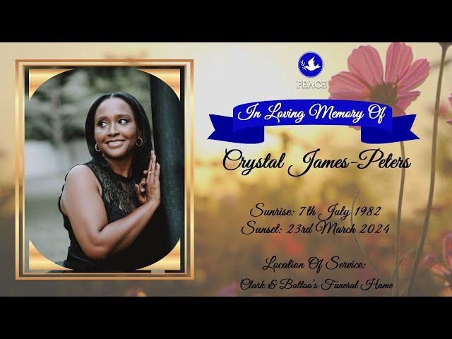 Funeral Tribute Services Of Crystal James-Peters