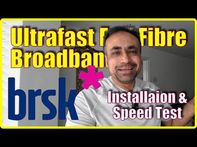 Installation of BRSK BetterNet 1000 Ultrafast Full Fibre Broadband | Better Then BT | muzaffar teja