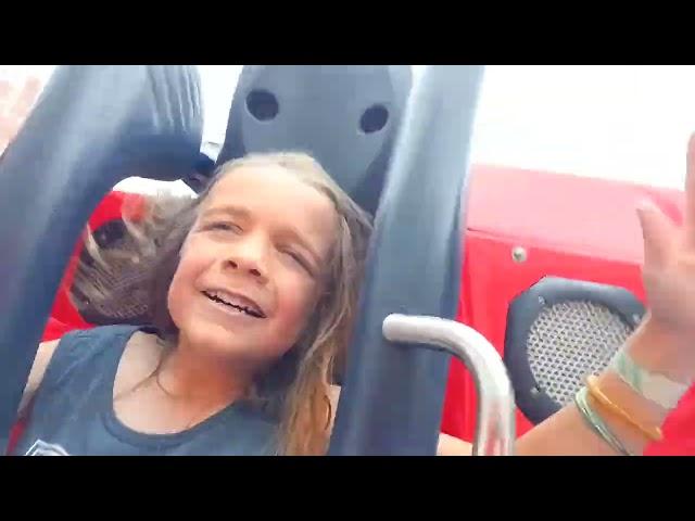 My brothers first time on Incredicoaster