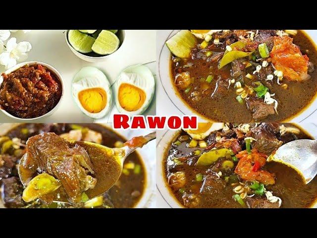 Resep Rawon Daging Sapi || Super Enak dan Anti Gagal