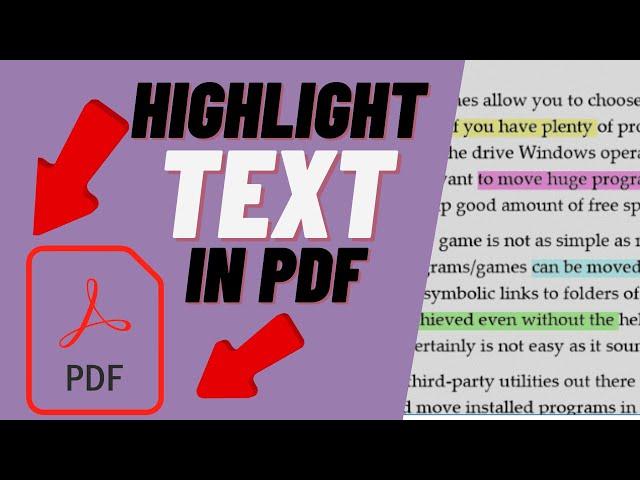 How To Highlight In PDF In Computer/Laptop/PC - 2 Simple Methods [Microsoft Edge Browser & Word]