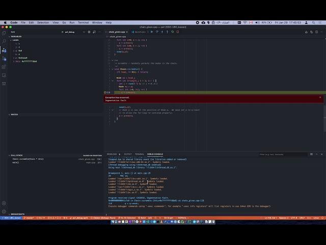 C/C++ debugging with VSCode and Makefiles (UBC CPSC221)