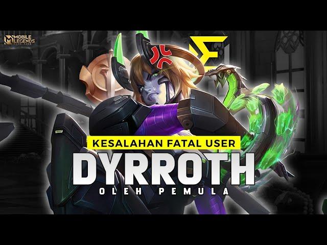 KESALAHAN FATAL USER DYRROTH PEMULA - Setelah Nonton Auto Pro Anti Blunder !