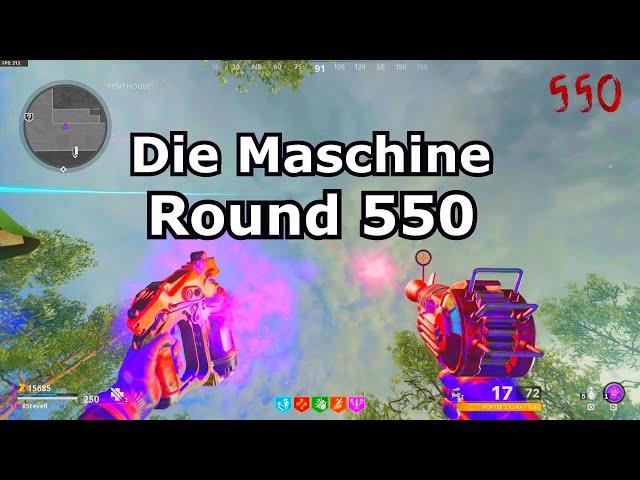 Die Maschine Round 550 PS5 cold war zombies