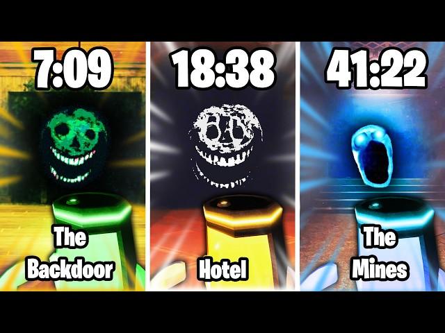 BARREL OF STARLIGHT in DOORS Backdoor + Hotel + The Mines (Infinite) WORLD RECORD SPEEDRUN