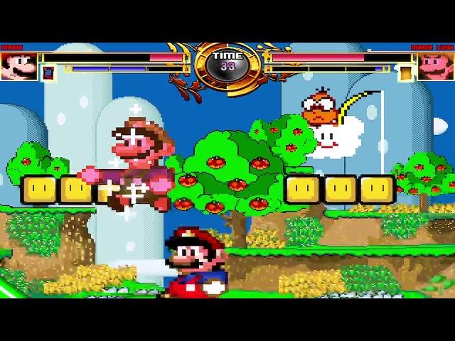 NICK54222 MUGEN: SMW TV Mario VS Mama Luigi