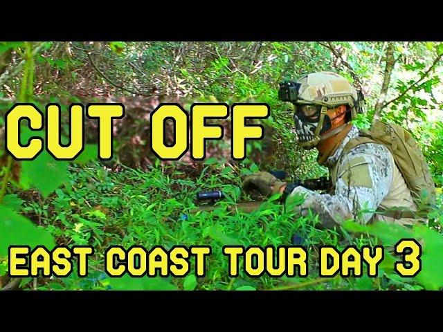 East Coast Tour Day 3: Cut Off (Ballahack Airsoft Game Play)