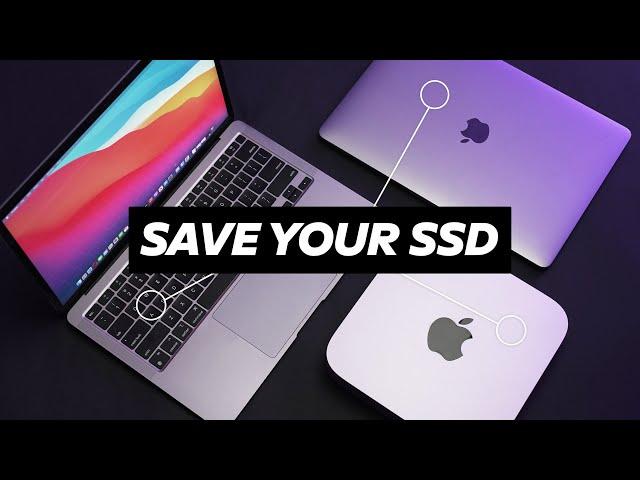 How To SAVE Your Mac's SSD! (M1 Swap Memory Issue/Browser Disk Caching)