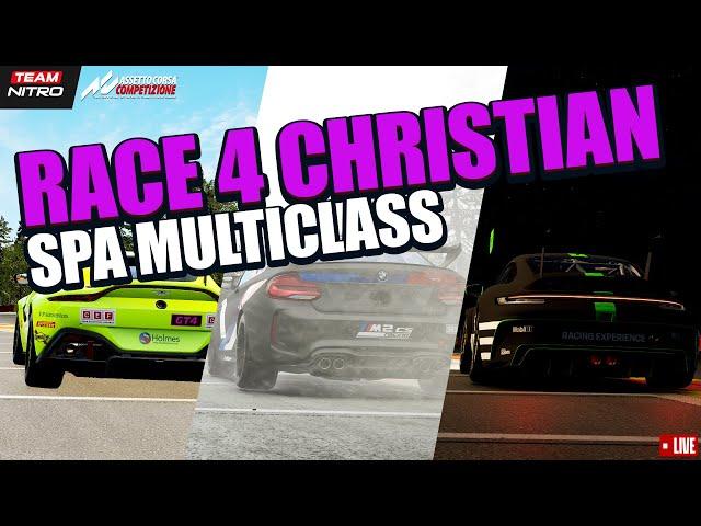 Die etwas andere MULTICLASS Erfahrung | Race 4 Christian | Spa