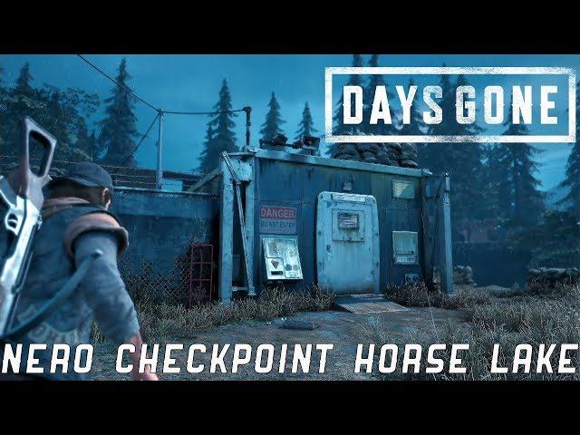 Days Gone - Nero Checkpoint - Horse Lake