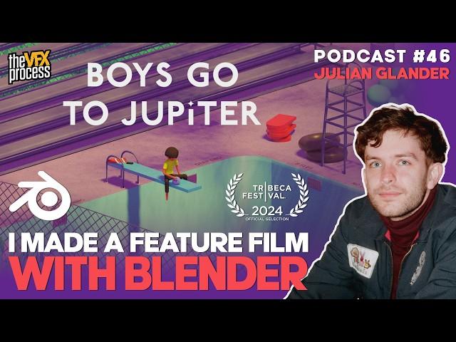 How I Made a Feature Length Film in BLENDER | Julian Glander | TVP #46