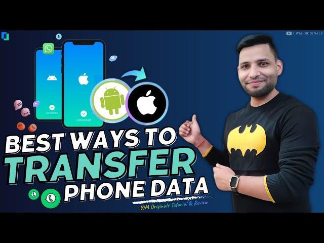 Best Ways to Transfer Android Data to iPhone without PC (2024) Move to iOS & MobileTrans App