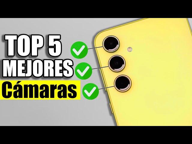 Los 5 Mejores CELULARES Con MEJOR CÁMARA BARATOS en 2024