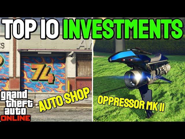 My Top 10 Best Investments In GTA 5 Online! (Solo Player)