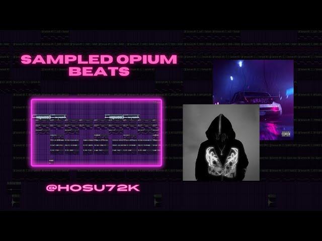 How to make *INSANE* sampled OPIUM type beats | FL Studio Tutorial