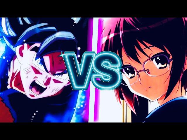 Yuki Nagato (Haruhi series) vs Goku (DBS) Who would win? Vs battle, Animations