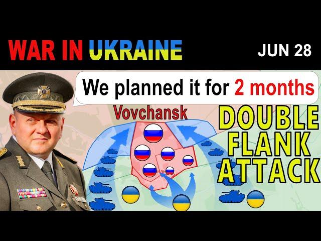 28 Jun: Ukraine’s Master Plan: ENCIRCLING Russian Forces in Vovchansk! | War in Ukraine Explained