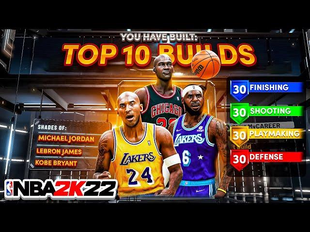 ALL THE BEST BUILDS in NBA 2K22 • BEST BADGES + GUARD & CENTER BUILDS for CURRENT GEN + NEXT GEN