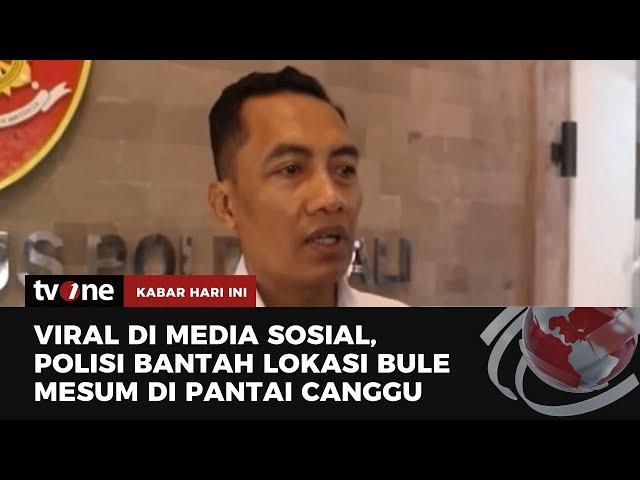 Polda Bali Bantah Video Bule Mesum di Pantai Canggu | Kabar Hari Ini tvOne