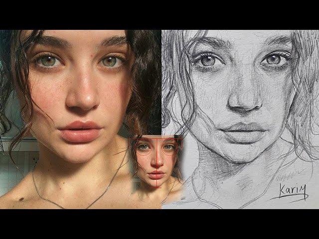 Drawing Lifelike Portraits: Step-by-Step with the Loomis Method