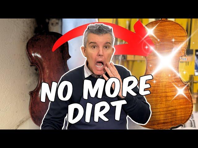 The Right Way to CLEAN Your Violin (Better Late than NEVER)