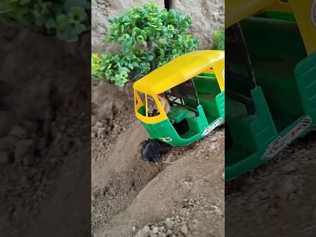 ok mamu #automobile #cute #jcb #toys #minitoys #jcbvideo #excavator #cartoon #auto #autorickshaw #rc