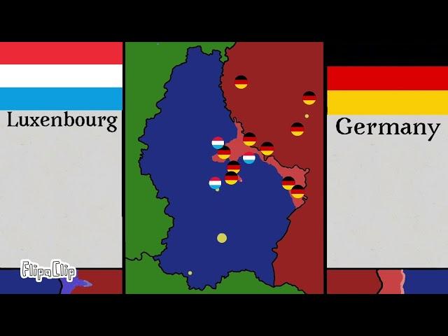 Luxenbourg VS Germany | Edited mapping