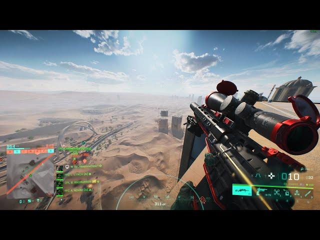 باتل فيلد 2042: جرافيك مذهل ولحظات قنص خارقة في اللعبة الأروع Battlefield 2042 live