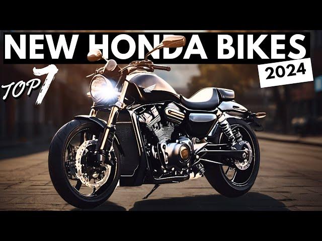 Top 7 NEW Honda Motorcycles For 2024 | Honda Bikes Review