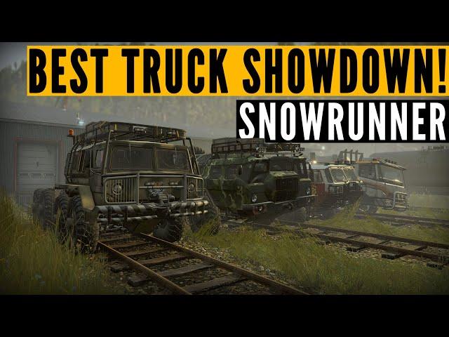 SnowRunner BEST truck showdown: Battle of the KINGS