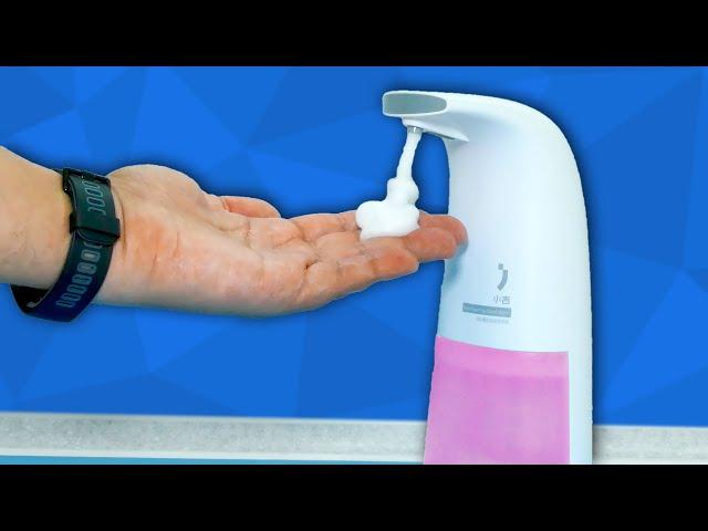 Cool touch dish soap from Xiaomi. Xiaomi MiniJ dispenser soap dispenser.