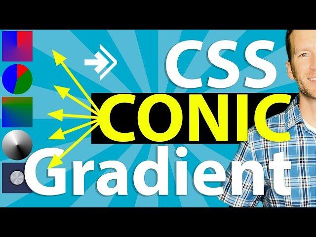 CSS Conic Gradients - AWESOME CSS gradient effects!