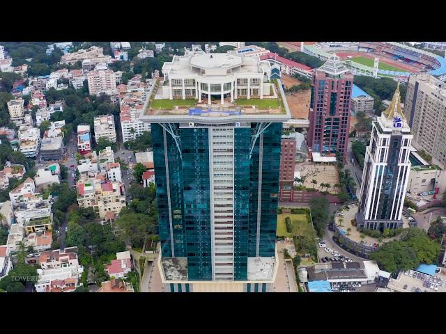 A short aerial video of Kingfisher Tower in UB City, Bangalore.