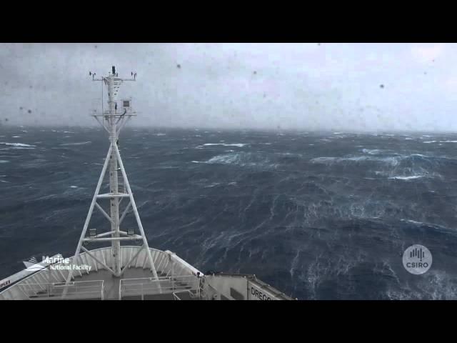 RV Investigator in the Southern Ocean