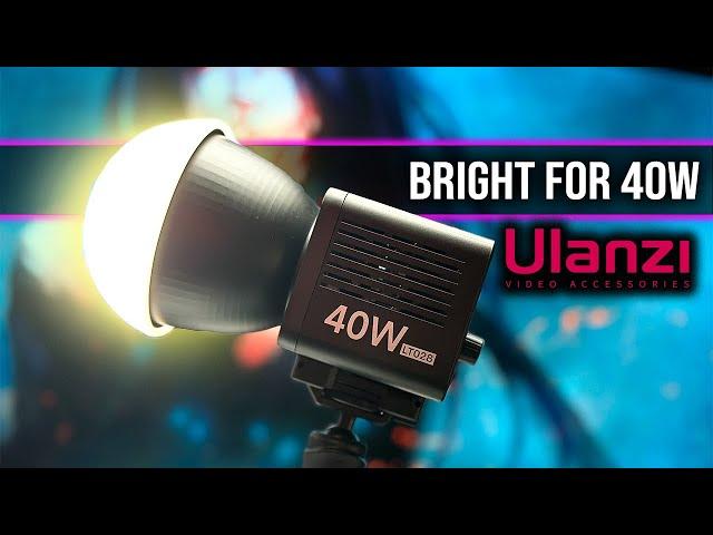 NEW Ulanzi 40w Portable Light - Brightest 40W LIGHT Ever Released!