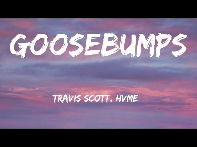 Travis Scott, HVME - Goosebumps Remix (Lyrics)