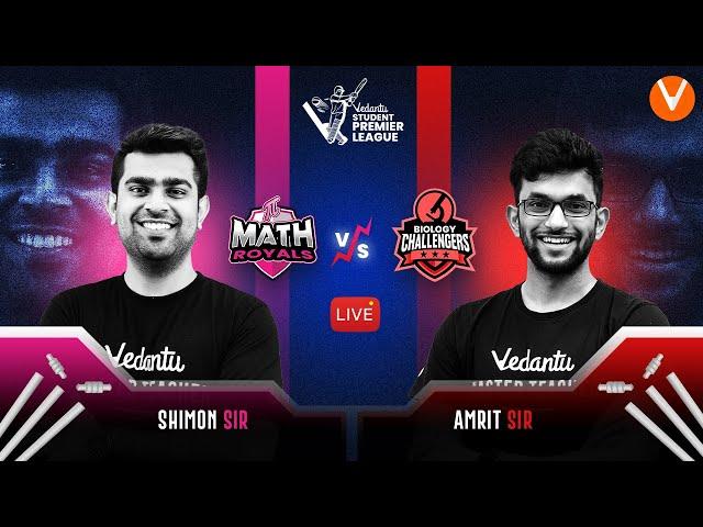 VSPL :  Math Royals (Shimon Joseph Sir ) | Vs. Biology Challengers (Amrit Raj Sir)  | Vedantu