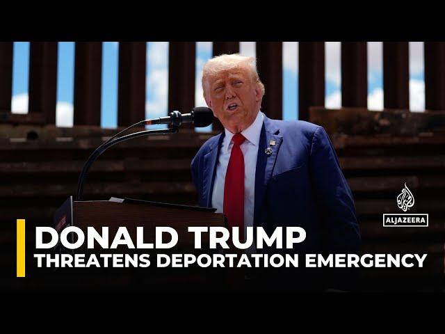 US to declare state of emergency: Trump confirms the use of military to deport migrants