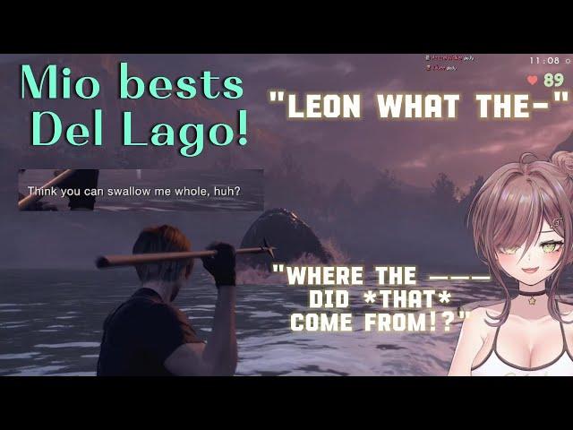 Mio fights Del Lago! | Resident Evil 4 Remake