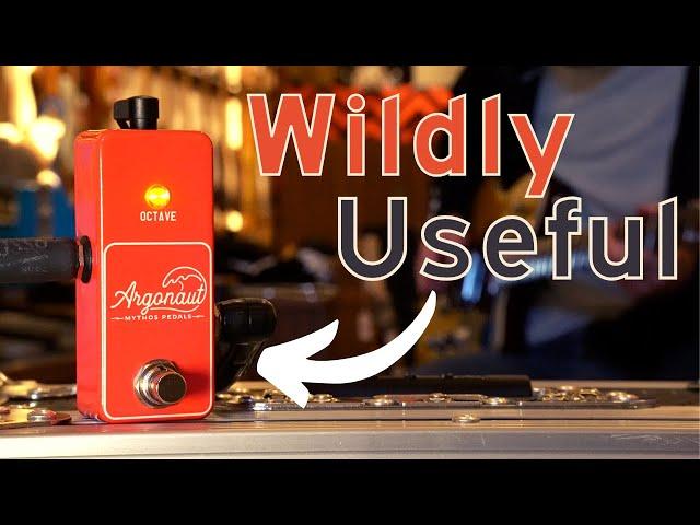 Mythos Argonaut Octave Up | The Most Useful No Knob Pedal | Red/Cream Russo Music Exclusive