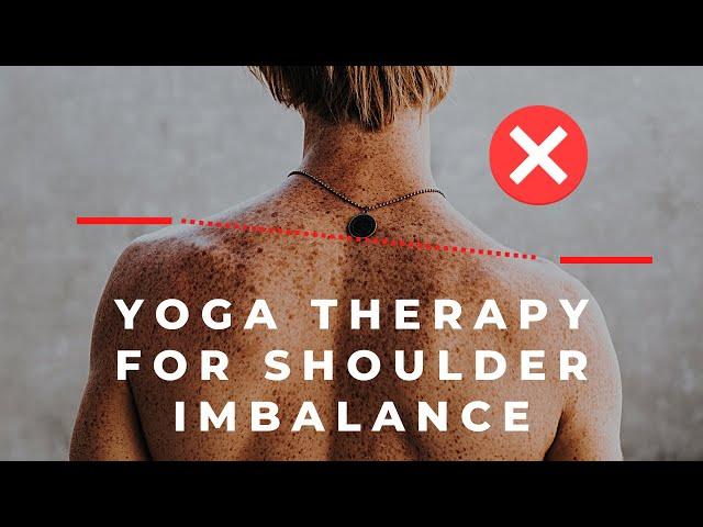 Re-balance your shoulders & waist | Yoga Therapy/ Japanese Yoga | Shoulder & Neck therapy 