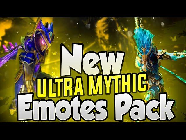 New Ultra Mythic Emotes || Un Edit Emotes Pack || Emotes Pack Pubg || Sarkar Editz