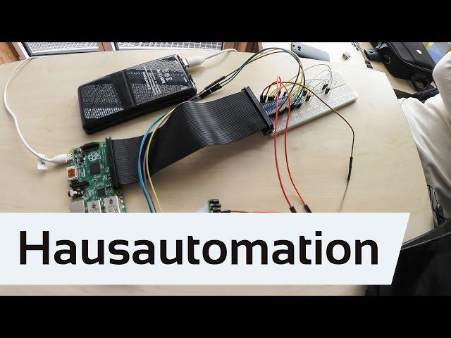 Vlog #1: Raspberry Pi Modellaufbau einer Hausautomation mit GPIO und Sensoren